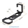 L-Plate Sony A6300 - Hiệu MENGS