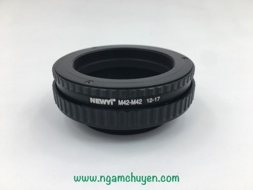 Helicoid M42-M42 12-17mm - Hiệu Newyi
