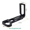 L-Plate Sony A73, A7R3, A9 Size Lớn - Hiệu Mengs