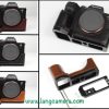 L-Plate Kết Hợp Case Da Thiệt Sony A73, A7r3, A7s3, A9