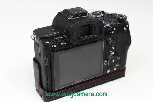 L-Plate Kết Hợp Case Da Thiệt Sony A73, A7r3, A7s3, A9