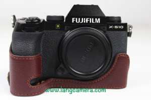 Halfcase Da Thật Fujifilm X-S10 