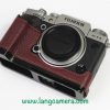 L-Plate Kết Hợp Halfcase Da Thật Fujifilm XT4