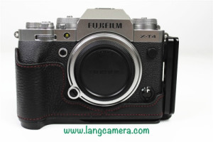 L-Plate Kết Hợp Halfcase Da Thật Fujifilm XT4