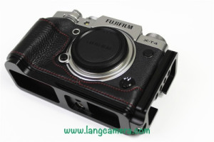 L-Plate Kết Hợp Halfcase Da Thật Fujifilm XT4