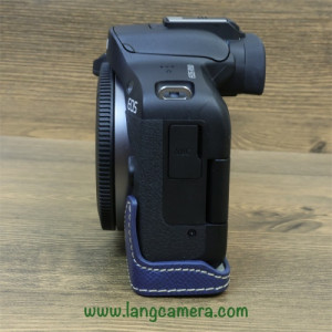 Halfcase Máy Ảnh Canon EOS R50 - Mẫu Mới - Tặng Dây Đeo Tay