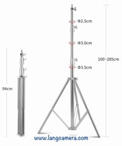 Chân Đèn Thép - Cao 2m8 - Tải 10kg