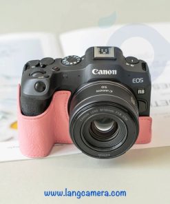 Halfcase Máy Ảnh Canon R8, RP - Mẫu 02