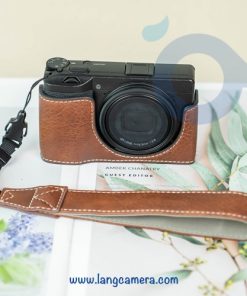 Bao Da Halfcase Ricoh GR, GR2, GR3 - Mẫu Xịn