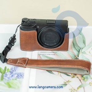 Bao Da Halfcase Ricoh GR, GR2, GR3 - Mẫu Xịn