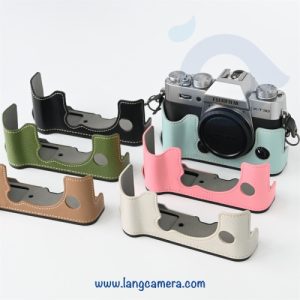 Halfcase Máy Ảnh Fujifilm XT10, XT20. XT30, XT30ii - Tặng Dây Đeo Tay