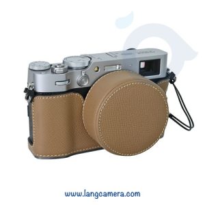 Halfcase Fujifilm X100VI Da Thật - Mẫu 01
