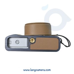 Halfcase Fujifilm X100VI Da Thật - Mẫu 01