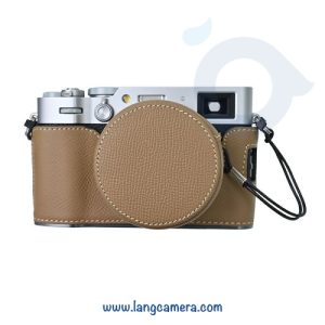 Halfcase Fujifilm X100VI Da Thật - Mẫu 01