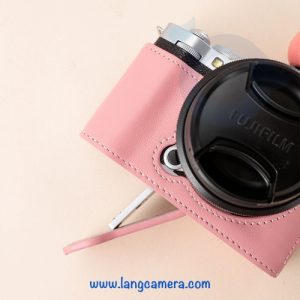 Halfcase Fujifilm XM5 Da Thật