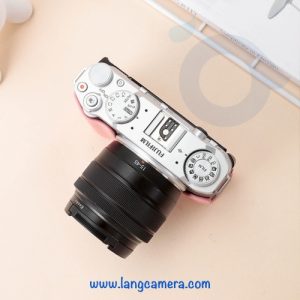 Halfcase Fujifilm XM5 Da Thật
