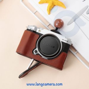 Halfcase Fujifilm XM5 Da Thật