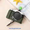 Halfcase Fujifilm XM5 Da Thật