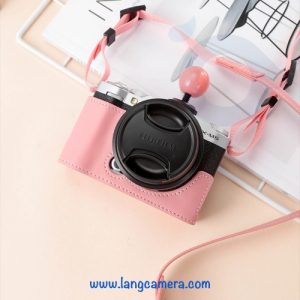 Halfcase Fujifilm XM5 Da Thật