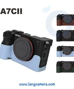 Halfcase Máy Ảnh Sony A7C2, A7CR - Mẫu 03