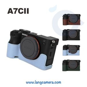 Halfcase Máy Ảnh Sony A7C2, A7CR - Mẫu 03