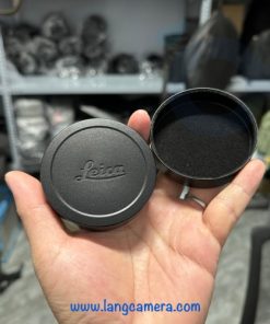 Nắp Đậy Lens Leica Q, Q2, Q3 - Kim Loại - Mẫu Khắc Logo Leica